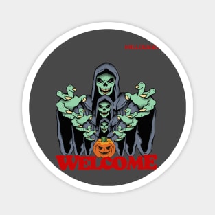 halloween is coming Magnet